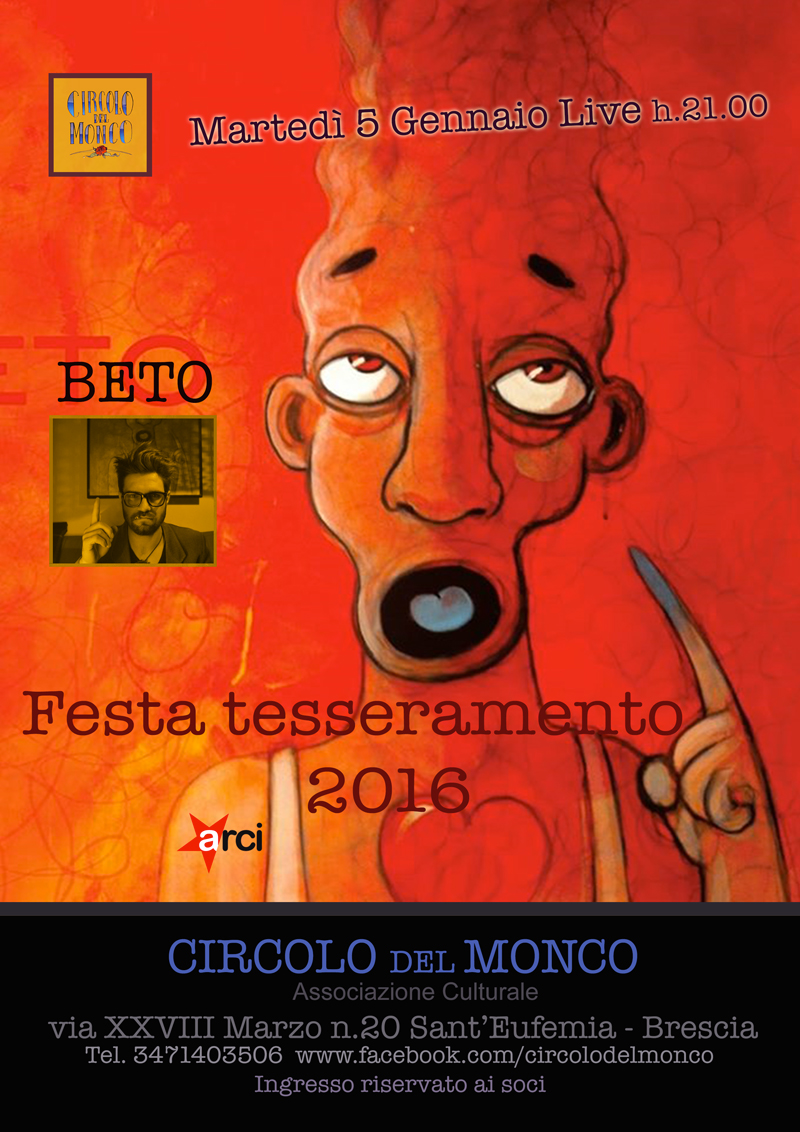 Festa Tesseramento 2016 – Circolo del Monco