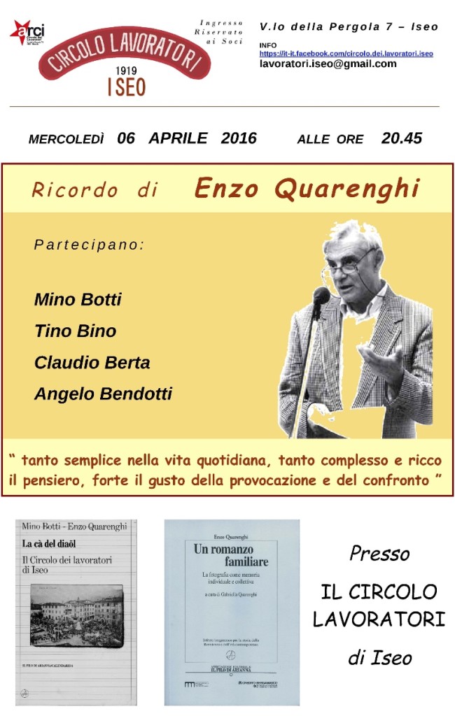 2016.04.06_Attività_ ENZO QUARENGHI